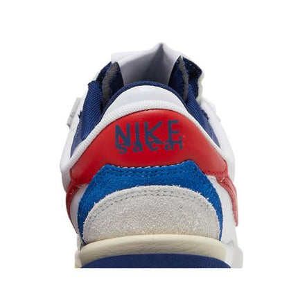 Nike Cortez 4.0 Sacai White University Red Blue - DQ0581-100