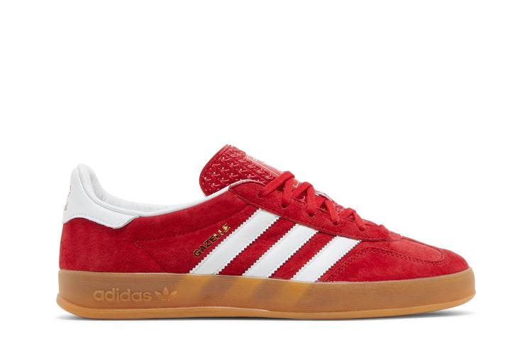 Adidas Gazelle Indoor Scarlet Cloud White - H06261