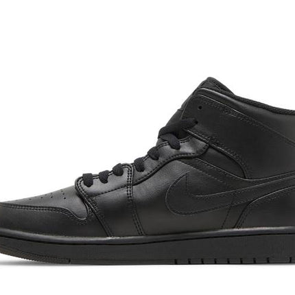 Air Jordan Air Jordan 1 Mid Triple Black (2022) - 554724-093 / 554725-093