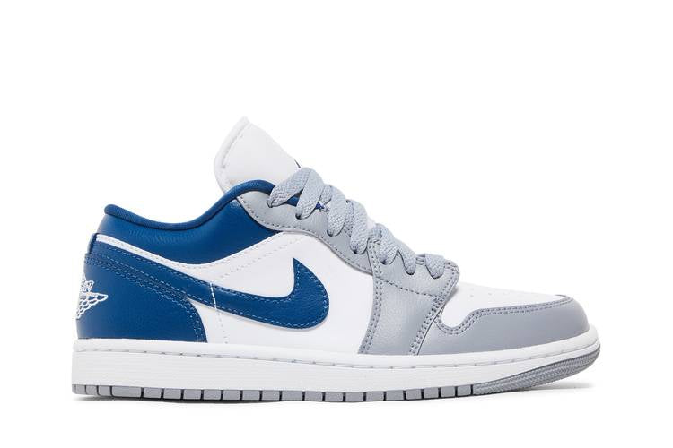 Air Jordan Air Jordan 1 Low White Grey Blue - DC0774-042