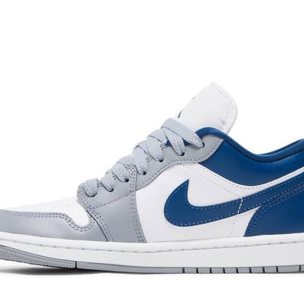 Air Jordan Air Jordan 1 Low White Grey Blue - DC0774-042