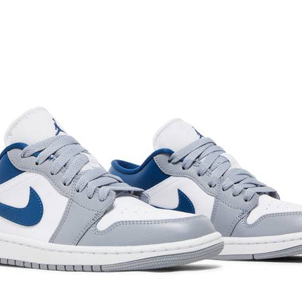 Air Jordan Air Jordan 1 Low White Grey Blue - DC0774-042