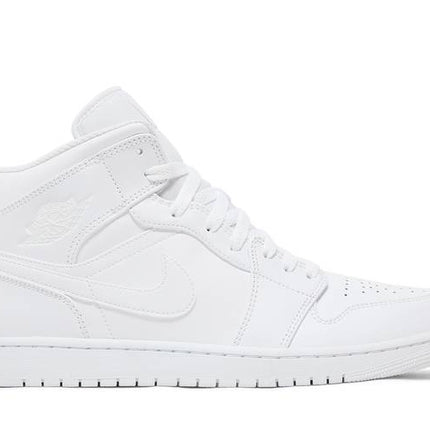 Air Jordan Air Jordan 1 Mid Triple White (2022) - 554724-136