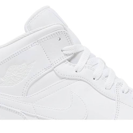 Air Jordan Air Jordan 1 Mid Triple White (2022) - 554724-136