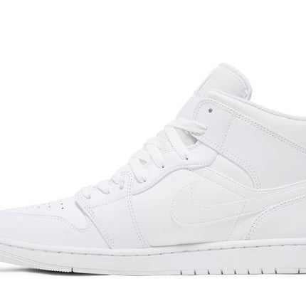 Air Jordan Air Jordan 1 Mid Triple White (2022) - 554724-136