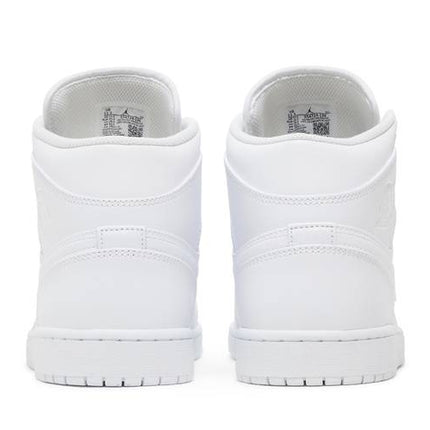 Air Jordan Air Jordan 1 Mid Triple White (2022) - 554724-136