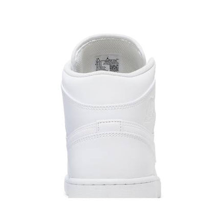 Air Jordan Air Jordan 1 Mid Triple White (2022) - 554724-136