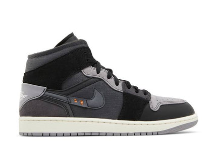 Air Jordan Air Jordan 1 Mid Inside Out Black - DM9652-001 / DV0438-001