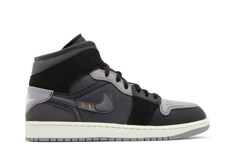 Air Jordan Air Jordan 1 Mid Inside Out Black - DM9652-001 / DV0438-001