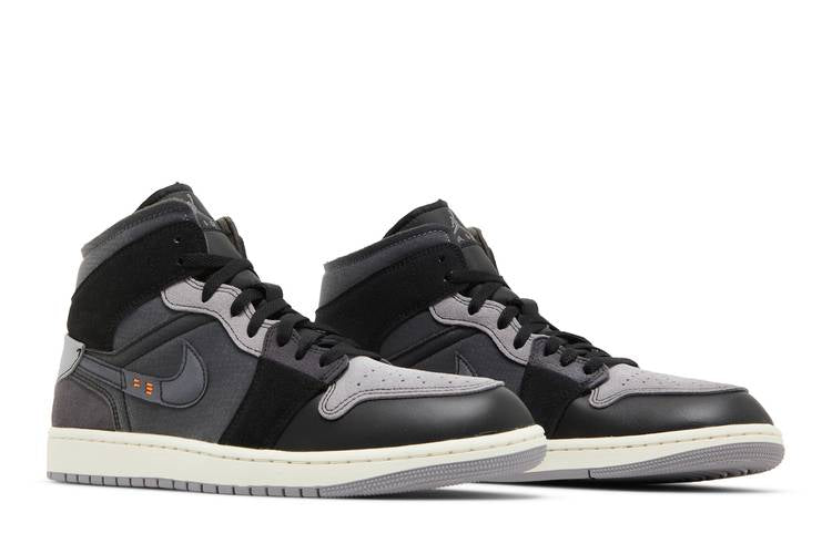 Air Jordan Air Jordan 1 Mid Inside Out Black - DM9652-001 / DV0438-001