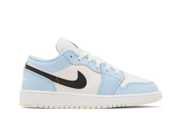 Air Jordan Air Jordan 1 Low Ice Blue Black - 554723-401