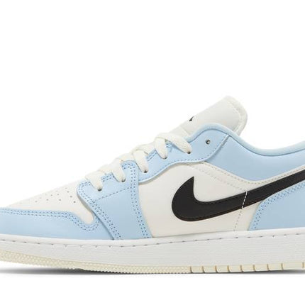 Air Jordan Air Jordan 1 Low Ice Blue Black - 554723-401