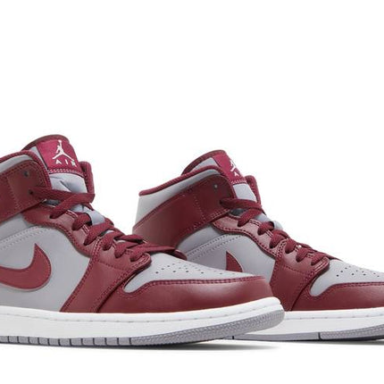 Air Jordan Air Jordan 1 Mid Cherrywood Red - DQ8426-615 / DQ8423-615