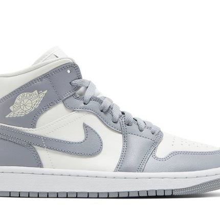 Air Jordan Air Jordan 1 Mid Grey Sail - BQ6472-115