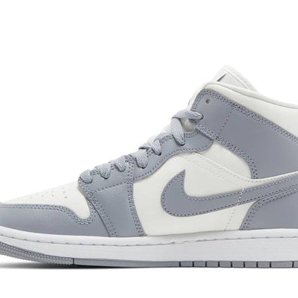 Air Jordan Air Jordan 1 Mid Grey Sail - BQ6472-115