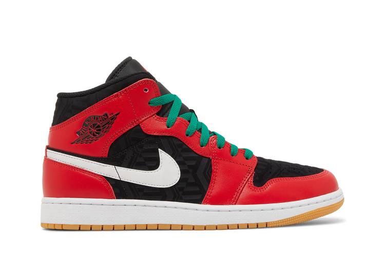 Air Jordan Air Jordan 1 Mid SE Christmas - DQ8417-006 / DQ8418-006