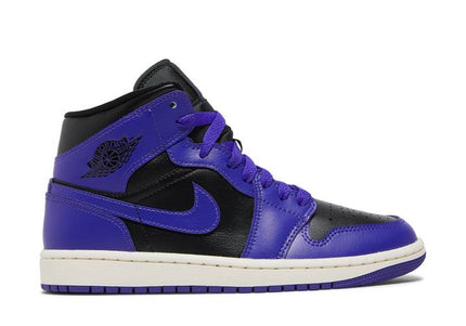 Air Jordan Air Jordan 1 Mid Purple Black - BQ6472-051