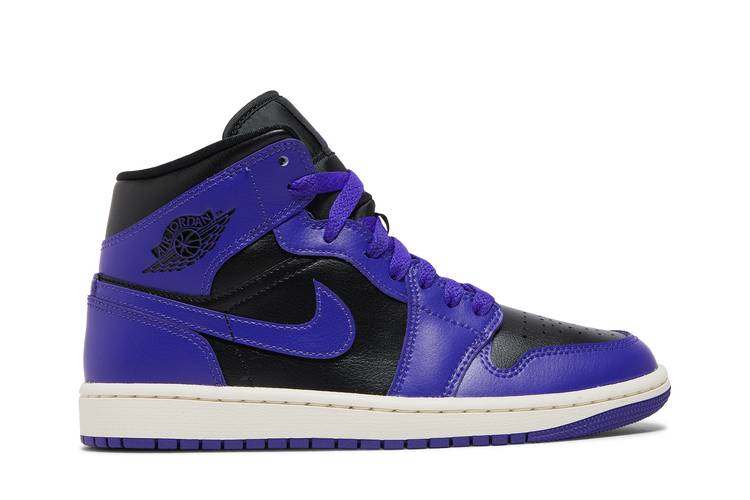 Air Jordan Air Jordan 1 Mid Purple Black - BQ6472-051