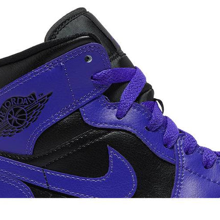 Air Jordan Air Jordan 1 Mid Purple Black - BQ6472-051