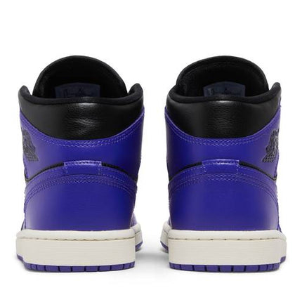 Air Jordan Air Jordan 1 Mid Purple Black - BQ6472-051