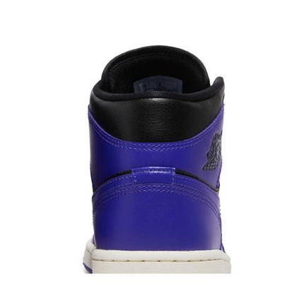 Air Jordan Air Jordan 1 Mid Purple Black - BQ6472-051