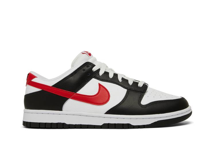 Nike Dunk Low Black White Red - FB3354-001