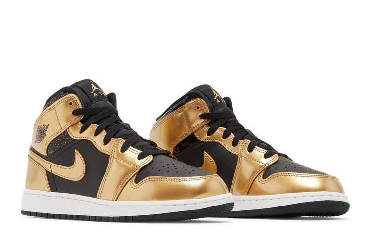 Air Jordan Air Jordan 1 Mid Metallic Gold - DR6967-071