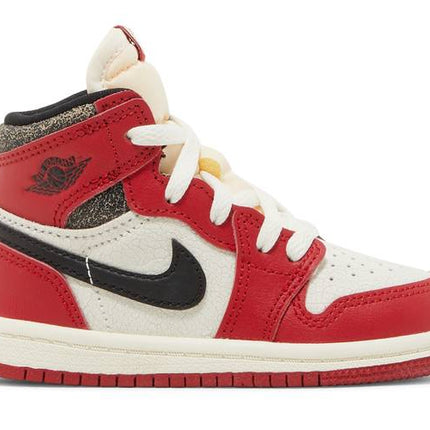 Air Jordan Air Jordan 1 High Chicago Lost And Found (Reimagined) Bébé (TD) - FD1413-612