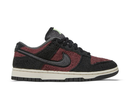 Nike Dunk Low SE Fleece Burgundy Crush - DQ7579-600