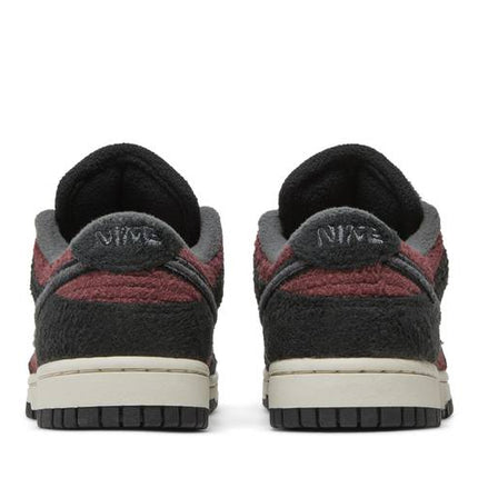 Nike Dunk Low SE Fleece Burgundy Crush - DQ7579-600