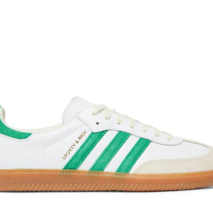 Adidas Samba OG Sporty & Rich White Green - HQ6075