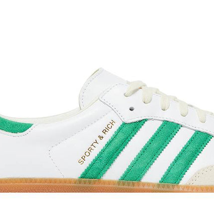 Adidas Samba OG Sporty & Rich White Green - HQ6075