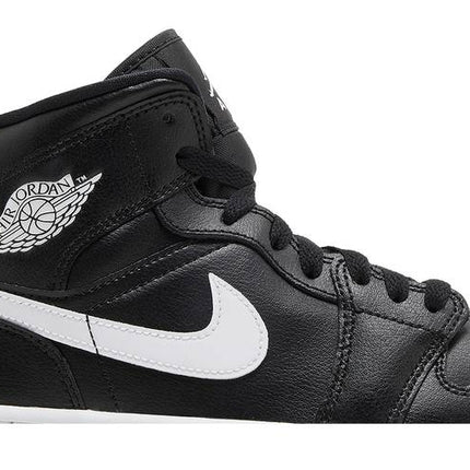 Air Jordan Air Jordan 1 Mid Black White  - DV0991-001