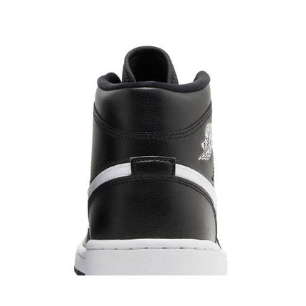 Air Jordan Air Jordan 1 Mid Black White  - DV0991-001