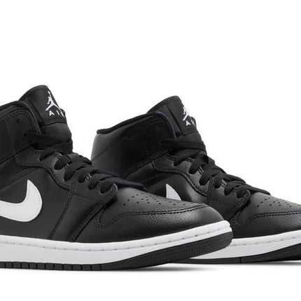 Air Jordan Air Jordan 1 Mid Black White  - DV0991-001