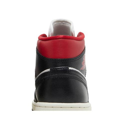 Air Jordan Air Jordan 1 Mid Black Gym Red - BQ6472-061