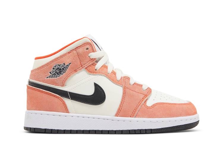 Air Jordan Air Jordan 1 Mid SE Orange Suede - DV1336-800