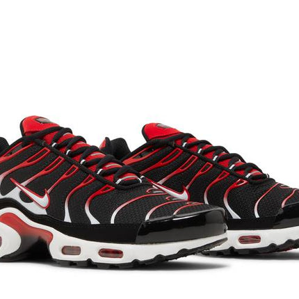 Nike Air Max Plus Black White University Red - DM0032-004