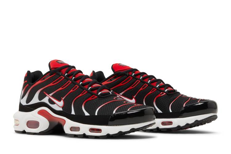 Nike Air Max Plus Black White University Red - DM0032-004