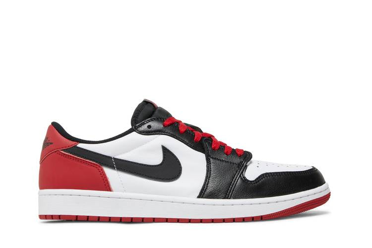 Air Jordan Air Jordan 1 Retro Low OG Black Toe - CZ0790-106 / CZ0858-106