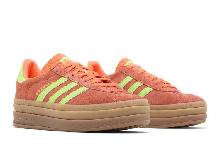 Adidas Gazelle Bold Solar Orange Solar Green - H06126