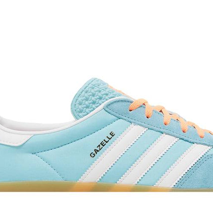 Adidas Gazelle Indoor Preloved Blue White Gum - HQ9017