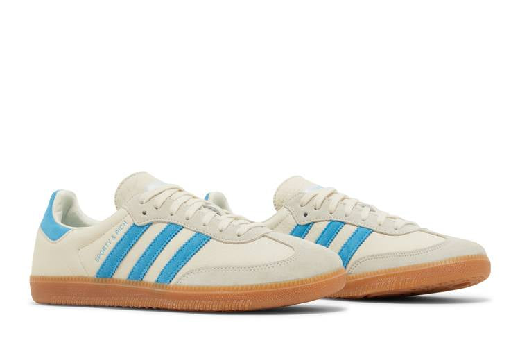 Adidas Samba OG Sporty & Rich Beige Blue - IE7096