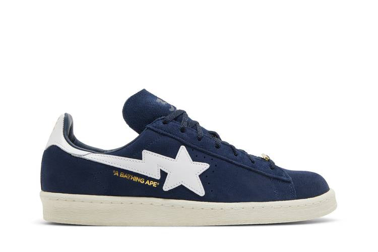 Adidas Campus 80s Bape Collegiate Navy - ID4770/1J23-191-907/1J23-291-906