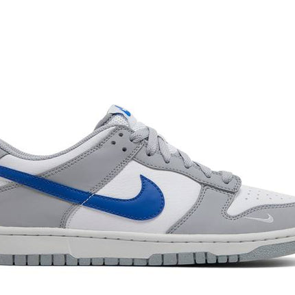 Nike Dunk Low Mini Swoosh Wolf Grey Game Royal - FN3878-001