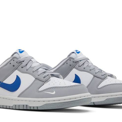 Nike Dunk Low Mini Swoosh Wolf Grey Game Royal - FN3878-001