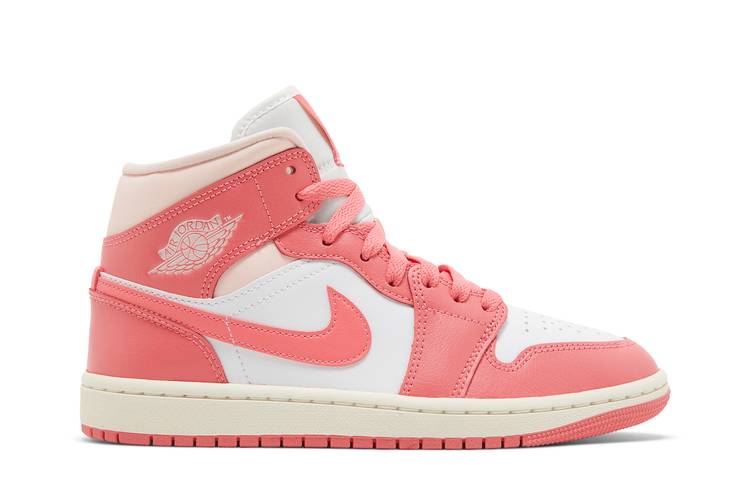 Air Jordan Air Jordan 1 Mid Strawberries And Cream - BQ6472-186