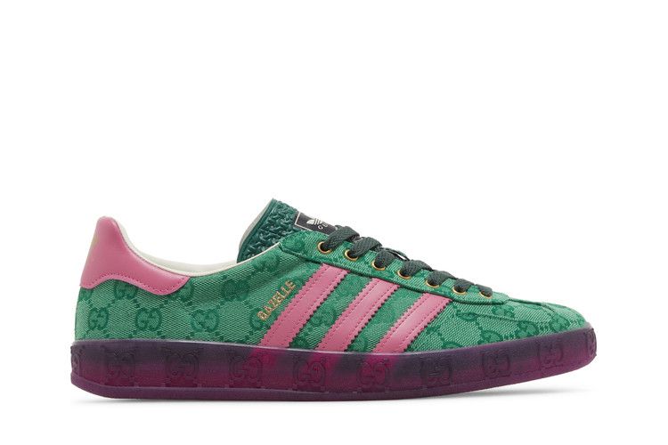 x Gucci Gazelle Green GG Monogram - IE4795