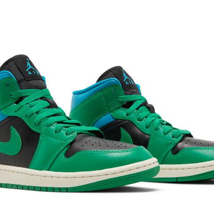 Air Jordan Air Jordan 1 Mid Lucky Green Aquatone - BQ6472-033