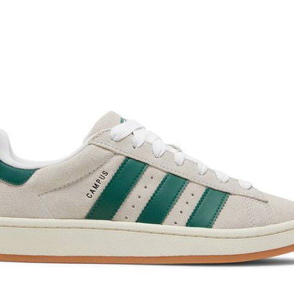 Adidas Campus 00s Crystal White Dark Green - GY0038